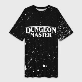 Платье-футболка 3D с принтом DUNGEON MASTER ГАЧИМУЧИ  GACHIMUCHI в городе Новоалтайск,  |  | aniki | billy | boss | boy | bucks | dark | deep | door | dungeon | fantasy | gachi | gachimuchi | gym | hundred | master | muchi | next | stranger | the | things | three | van | wee | билли | ван | гачи | гачимучи | дела | мучи | 