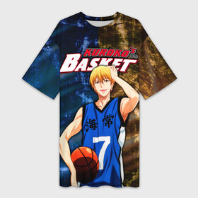 Платье-футболка 3D с принтом Kuroko no Basuke, Рёта Кисе  Kise Ryota в городе Новоалтайск,  |  | basketball | kise ryota | kuroko no basket | kuroko no basuke | kuroko s basketball | ryota kise | аниме баскетбол | баскетбол | баскетбол куроко | кисе рета | куроко | куроку | рета кисе