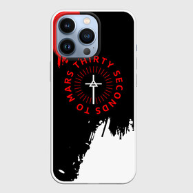 Чехол для iPhone 13 Pro с принтом [30 Seconds to Mars]   30 секунд в городе Новоалтайск,  |  | Тематика изображения на принте: 30 seconds to mars | 30 секунд до марса | джаред лето | музыка | рок
