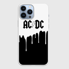 Чехол для iPhone 13 Pro Max с принтом AC DC подтёки в городе Новоалтайск,  |  | ac dc | acdc | ас дс | асдс | музыка | рок