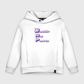 Детское худи Oversize хлопок с принтом Twitch стрим 005 в городе Новоалтайск, френч-терри — 70% хлопок, 30% полиэстер. Мягкий теплый начес внутри —100% хлопок | боковые карманы, эластичные манжеты и нижняя кромка, капюшон на магнитной кнопке | dream smp | twitch | видеостриминговые сервисы | киберспорт | стрим | стримерша