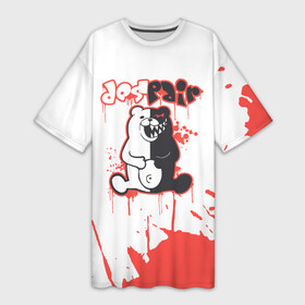 Платье-футболка 3D danganronpa monokuma.: в городе Новоалтайск,  |  | anime | dangan ronpa | danganronpa | danganronpa monokuma | danganronpa v3 | fnf | monokuma | music | ultra despair girls | данганронпа