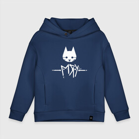 Детское худи Oversize хлопок с принтом Stray Game Meow | Кот бродяга Мяу в городе Новоалтайск, френч-терри — 70% хлопок, 30% полиэстер. Мягкий теплый начес внутри —100% хлопок | боковые карманы, эластичные манжеты и нижняя кромка, капюшон на магнитной кнопке | bum | cat | cyberpunk | game | hobo | meow | stray | антиутопия | бродяга | игра | киберпанк | кот | котик | котяра | кусь | мяу | стрей | стрэй