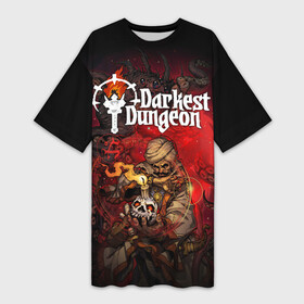 Платье-футболка 3D с принтом Darkest Dungeon  Occultist в городе Новоалтайск,  |  | darkest dungeon | occultist | знак | компьютерная ролевая игра | логотип | оккультист | подземелье | поиск сокровищ | приключения | темнейшее подземелье | эмблема