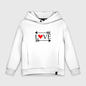 Детское худи Oversize хлопок с принтом Lovely Valentine в городе Новоалтайск, френч-терри — 70% хлопок, 30% полиэстер. Мягкий теплый начес внутри —100% хлопок | боковые карманы, эластичные манжеты и нижняя кромка, капюшон на магнитной кнопке | 14 февраля | валентинка | деньвлюбленных | деньвсехвлюбленных | деньсвятоговалентина | душа | любимая | любовь | любовьвсейжизни | любовьнавеки | любовьнавечно | любовьнавсегда | пара | подарок