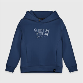Детское худи Oversize хлопок с принтом TRAVIS SCOTT HIGHEST IN THE ROOM в городе Новоалтайск, френч-терри — 70% хлопок, 30% полиэстер. Мягкий теплый начес внутри —100% хлопок | боковые карманы, эластичные манжеты и нижняя кромка, капюшон на магнитной кнопке | astroworld | highest | in the | room | scott | travis | travis scott | utopia | скотт | тревис | трэвис | утопия
