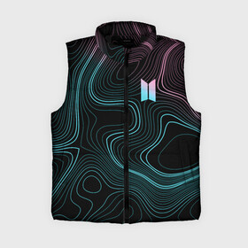 Женский жилет утепленный 3D с принтом BTS : бтс. в городе Новоалтайск,  |  | bangtan boys | bt21 | bts | kpop | бтс | музыка