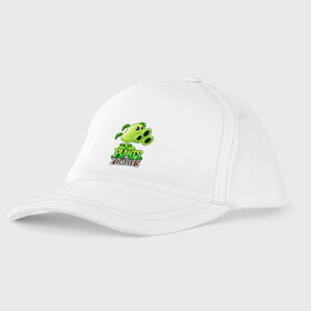 Детская бейсболка с принтом Plants vs. Zombies Тристрел в городе Новоалтайск, 100% хлопок | классический козырек, металлическая застежка-регулятор размера | Тематика изображения на принте: plants vs zombies | зомби | игра | компьютерная игра | против | растения | растения против зомби | тристрел
