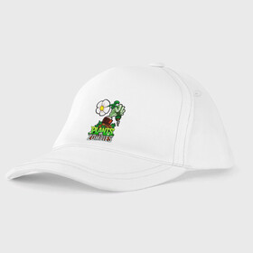 Детская бейсболка с принтом Plants vs. Zombies рука зомби в городе Новоалтайск, 100% хлопок | классический козырек, металлическая застежка-регулятор размера | Тематика изображения на принте: plants vs zombies | зомби | игра | компьютерная игра | против | растения | растения против зомби | рука