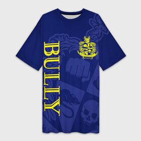 Платье-футболка 3D с принтом Bully  Bullworth Academy в городе Новоалтайск,  |  | bullworth academy | bully | canis canem edit | академия буллворта | булворт | джимми хопкинс | игры