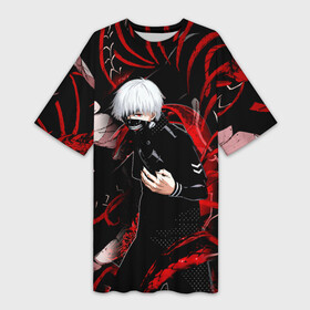 Платье-футболка 3D с принтом Токийский Гуль Красный Змей  Tokyo Ghoul Snake в городе Новоалтайск,  |  | anime | dead | ghoul | inside | japan | kaneki | ken | snake | tokyo | аниме | анимэ | гранж | гуль | дед | змей | иероглифы | инсайд | канеки | кен | молния | мульт | надпись | полосы | потертости | самурай | символ | тамура | токио