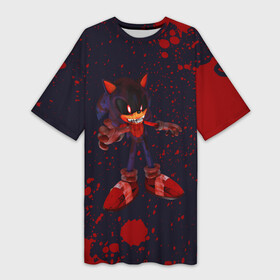 Платье-футболка 3D с принтом SONIC EXE + Краски 4 в городе Новоалтайск,  |  | exe | fnaf | fnf | logo | paint | scp | sonic | брызги | игра | игры | краска | лого | символ | символы | соник | страшилка | страшилки | сцп | ужас | ужасы | фнф | экзе