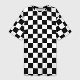 Платье-футболка 3D с принтом Chess Squares Cubes в городе Новоалтайск,  |  | Тематика изображения на принте: abstrakt | chess | king | queen | texture | абстракция | геометрия | доска | клетка | королева | паттерн | полигоны | текстура | фигуры | ход королевы | шахматы