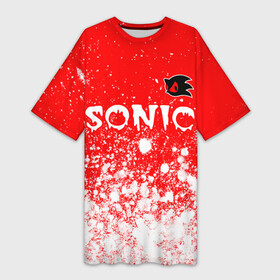 Платье-футболка 3D с принтом SONIC EXE + Арт в городе Новоалтайск,  |  | exe | fnaf | fnf | logo | scp | sonic | игра | игры | краска | краски | лого | символ | символы | соник | страшилка | страшилки | сцп | ужас | ужасы | фнф | экзе