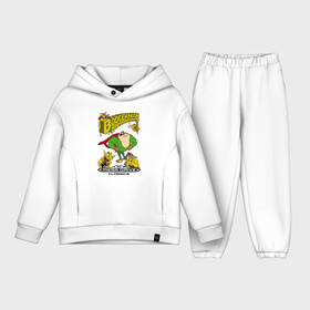 Детский костюм хлопок Oversize с принтом Booger boy в городе Новоалтайск,  |  | 16 bit | 16 бит | booger | goblin | mutant | sega | гоблин | казявка | сега | сопли