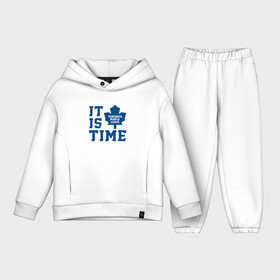 Детский костюм хлопок Oversize с принтом It is Toronto Maple Leafs Time, Торонто Мейпл Лифс в городе Новоалтайск,  |  | hockey | maple leafs | nhl | toronto | toronto maple leafs | usa | мейпл лифс | нхл | спорт | сша | торонто | торонто мейпл лифс | хоккей | шайба