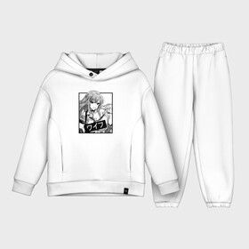 Детский костюм хлопок Oversize с принтом Фарфоровая кукла влюбилась в городе Новоалтайск,  |  | Тематика изображения на принте: anime | comedy | girl | in love | manga | marin kitagawa | romance | school | schoolgirl | this porcelain doll fell | аниме | девочка | комедия | манга | марин китагава | романтика | фарфоровая кукла влюбилась | школа | школьница | эта