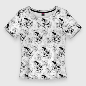 Женская футболка 3D Slim с принтом Сальвадор Дали  Dali Pattern в городе Новоалтайск,  |  | pattern | salvador dal | график | дали | живописец | паттерн | писатель | режиссёр | сальвадора дали | скульптор | сюр | сюрреалист