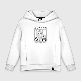 Детское худи Oversize хлопок с принтом Альбедо | Albedo, Genshin Impact в городе Новоалтайск, френч-терри — 70% хлопок, 30% полиэстер. Мягкий теплый начес внутри —100% хлопок | боковые карманы, эластичные манжеты и нижняя кромка, капюшон на магнитной кнопке | Тематика изображения на принте: action | albedo | game | genshin impact | rpg | алхимик | альбедо | аниме | геншин импакт | гео | игра | мир | ордо фавониус | первоначальный бог
