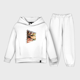 Детский костюм хлопок Oversize с принтом Нацу, Луффи и Гон. Лучшие из сёнэна в городе Новоалтайск,  |  | ван пис | гон фрикс | луффи | нацу | охотник x охотник | хвост феи