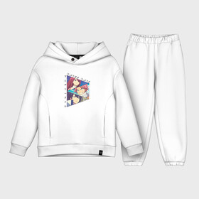 Детский костюм хлопок Oversize с принтом Нацу, Грей, Эрза из фейри тейл в городе Новоалтайск,  |  | dragon slayer | erza scarlet | fairy tail | fullbuster | gray | natsu dragneel | salamander | грей | маг | нацу драгнил | отмороженный | сказка о хвосте феи | фейри тейл | фуллбастер | хвост феи | эльза алая | эрза скарлет
