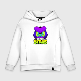 Детское худи Oversize хлопок с принтом ЕВА EVE Brawl stars   Космическая блоха в городе Новоалтайск, френч-терри — 70% хлопок, 30% полиэстер. Мягкий теплый начес внутри —100% хлопок | боковые карманы, эластичные манжеты и нижняя кромка, капюшон на магнитной кнопке | eve | eve beawl stars | eve бравл старс | spiky eve | бравлер | ева | ева brawl stars | ева бравл старс | колючая ева