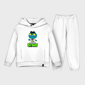 Детский костюм хлопок Oversize с принтом ЕВА Brawl stars   EVE в городе Новоалтайск,  |  | eve | eve beawl stars | eve бравл старс | spiky eve | бравлер | ева | ева brawl stars | ева бравл старс | колючая ева