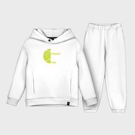 Детский костюм хлопок Oversize с принтом Да, у меня есть планы на пенсию, я буду играть в теннис в городе Новоалтайск,  |  | tennis | большой теннис | лаун теннис | настольный теннис | пинг | пинг понг | понг | спорт | спортсмен | тенисист | тенисный | теннис | теннисист | шорт теннис