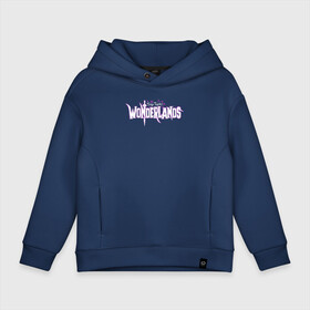 Детское худи Oversize хлопок с принтом Tiny Tinas Wonderlands logo в городе Новоалтайск, френч-терри — 70% хлопок, 30% полиэстер. Мягкий теплый начес внутри —100% хлопок | боковые карманы, эластичные манжеты и нижняя кромка, капюшон на магнитной кнопке | 2k | borderlands | dragon | games | role playing | shooter | sword | tiny tinas wonderlands | weapon | дракон | игры | лого | меч | оружие | шутер