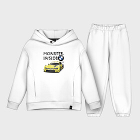 Детский костюм хлопок Oversize с принтом BMW   M Power   Monster inside в городе Новоалтайск,  |  | bmw | car | germany | monster | motorsport | power | racing | team | автомобиль | автоспорт | бмв | германия | еонка | монстр | мощь
