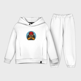 Детский костюм хлопок Oversize с принтом Ленивец бандит в городе Новоалтайск,  |  | bandit | folivora | бандит | зверь | лежебок | лежебока | ленивец | ленивцы | лентяй | листоеды | лодырь | млекопитающий | хулиган