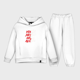 Детский костюм хлопок Oversize с принтом Liverpool Youll never walk alone Ливерпуль в городе Новоалтайск,  |  | Тематика изображения на принте: alone | champions | football | liverpool | never | soccer | uefa | walk | world cup | youll | ливер | ливерпуль | лига чемпионов | форма | формы | футбол