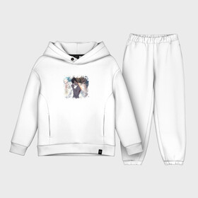 Детский костюм хлопок Oversize с принтом Weathering with You в городе Новоалтайск,  |  | anime | tenki no ko | weathering with you | аниме | анимэ | дитя погоды