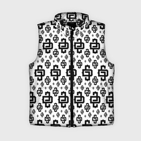 Женский жилет утепленный 3D с принтом Узор White Pattern Dope Camo (Dope Street Market) в городе Новоалтайск,  |  | балаклава | камуфляж | модные | узор | хайп | шмот