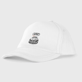 Детская бейсболка с принтом Audi   Sketch   Concept в городе Новоалтайск, 100% хлопок | классический козырек, металлическая застежка-регулятор размера | Тематика изображения на принте: audi | car | concept | germany | sketch | автомобиль | ауди | германия | эскиз