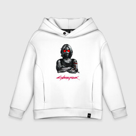 Детское худи Oversize хлопок с принтом Джонни в красных очках Cyberpunk 2077 в городе Новоалтайск, френч-терри — 70% хлопок, 30% полиэстер. Мягкий теплый начес внутри —100% хлопок | боковые карманы, эластичные манжеты и нижняя кромка, капюшон на магнитной кнопке | 2077 | cyberpunk | cyberpunk 2077 | judy | night city | vi | ви | джуди | жуди | кибер | киберпанк | найтсити | панк