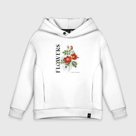 Детское худи Oversize хлопок с принтом Flowers   Garden of memories в городе Новоалтайск, френч-терри — 70% хлопок, 30% полиэстер. Мягкий теплый начес внутри —100% хлопок | боковые карманы, эластичные манжеты и нижняя кромка, капюшон на магнитной кнопке | floral | flower | nature | викторианская | винтаж | лепесток | лето | нежность | полевые цветы | приключения | природа | роза | сад | сад воспоминаний | солнце | танцы | туризм | флорист | цветы