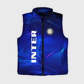 Женский жилет утепленный 3D с принтом inter abstraction в городе Новоалтайск,  |  | calcio | goals | highlights | inter | inter milan | inzaghi | italia | juventus | lazio | lukaku | napoli | serie a | спорт | футбол