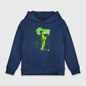 Детское худи Oversize хлопок с принтом David Bowie in a Green Suit в городе Новоалтайск, френч-терри — 70% хлопок, 30% полиэстер. Мягкий теплый начес внутри —100% хлопок | боковые карманы, эластичные манжеты и нижняя кромка, капюшон на магнитной кнопке | bowie | david bowie | music | space | starman | stars | ziggy | ziggy stardust | артисты | боуи | дэвид боуи | звездочки | звезды | зигги | зигги стардаст | космос | лого | музыканты | стармен | шляпа