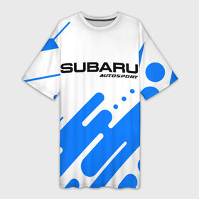 Платье-футболка 3D СУБАРУ  Autosport  Абстракция: в городе Новоалтайск,  |  | auto | autosport | logo | moto | subaru | symbol | авто | автомобиль | гонки | знак | линии | лого | логотип | логотипы | марка | машина | мото | символ | символы | субару
