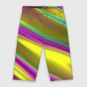 Велосипедки 3D с принтом Красочные разводы в городе Новоалтайск,  |  | b | background | bright | bright stripes | case for | case on | color | colorful | pink | shiny background | streaks | top | trending | yellow | блестящий фон | в топе | в тренде | желтый | красочные | разводы | розовый | фон | цветной | чехол для | чехол