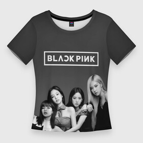 Женская футболка 3D Slim с принтом BLACKPINK. BW Divas в городе Новоалтайск,  |  | black | blackpink | chae | jennie | jisoo | kim | kpop | lalisa | lisa | manoban | park | pink | rose | young | дженни | джису | ён | ким | лалиса | лиса | манобан | пак | розэ | че