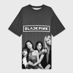 Платье-футболка 3D с принтом BLACKPINK. BW Divas в городе Новоалтайск,  |  | black | blackpink | chae | jennie | jisoo | kim | kpop | lalisa | lisa | manoban | park | pink | rose | young | дженни | джису | ён | ким | лалиса | лиса | манобан | пак | розэ | че