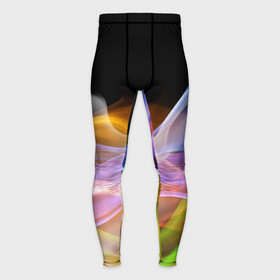 Мужские тайтсы 3D с принтом Цветной дым  Color pattern в городе Новоалтайск,  |  | color | fashion | pattern | smoke | дым | мода | узор | цвет