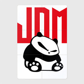 Магнитный плакат 2Х3 с принтом JDM / Panda / Japan / Симпатяга в городе Новоалтайск, Полимерный материал с магнитным слоем | 6 деталей размером 9*9 см | Тематика изображения на принте: bear | japan | jdm | muzzle | panda | paws | медведь | панда | япония
