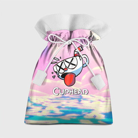 Подарочный 3D мешок с принтом Cuphead | Разбитая чашечка в городе Новоалтайск, 100% полиэстер | Размер: 29*39 см | cuphead | cupheadshow | игра чашки | капхед | капхэд | нетфликс | чашечки | чашка | чашки | шоу | шоу чашечка