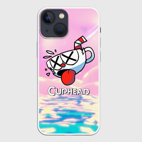 Чехол для iPhone 13 mini с принтом Cuphead | Разбитая чашечка в городе Новоалтайск,  |  | cuphead | cupheadshow | игра чашки | капхед | капхэд | нетфликс | чашечки | чашка | чашки | шоу | шоу чашечка