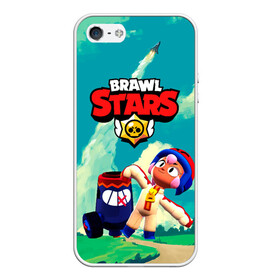 Чехол для iPhone 5/5S матовый с принтом brawlstars Выстрел Бонни Bonny в городе Новоалтайск, Силикон | Область печати: задняя сторона чехла, без боковых панелей | boni | bonnie | brawl | brawl stars | brawlstars | brawl_stars | бони | бонни | бравлстарс