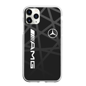 Чехол для iPhone 11 Pro матовый с принтом MERCEDES - BENZ | МЕРСЕДЕС в городе Новоалтайск, Силикон |  | Тематика изображения на принте: amg | auto | benz | car | carbon | mercedes | red | абстракция | автомобиль | амг | бенз | красный | машина | мерен | мерс | мерседес | технологии