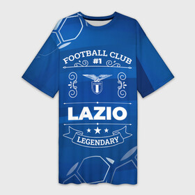 Платье-футболка 3D с принтом Lazio FC 1 в городе Новоалтайск,  |  | Тематика изображения на принте: club | football | lazio | logo | клуб | краска | лацио | лого | мяч | символ | спорт | футбол | футболист | футболисты | футбольный